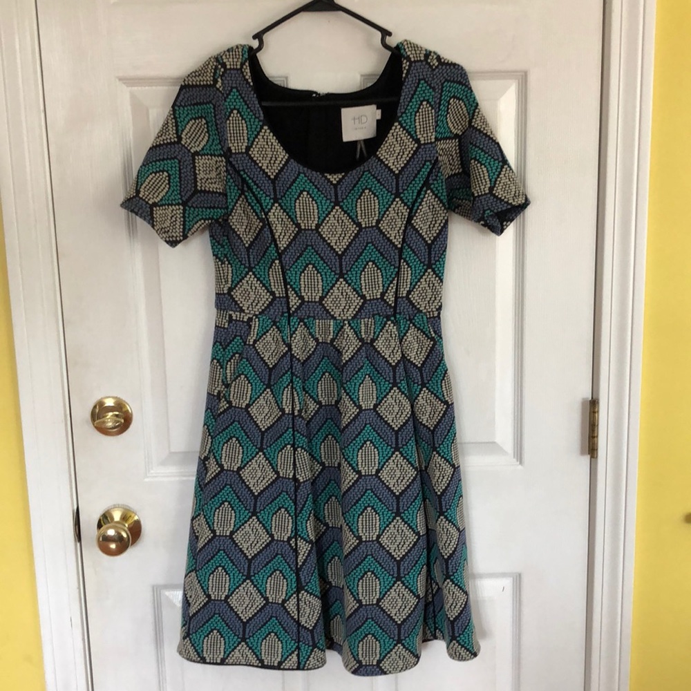 Anthropologie “HD in Paris” Hollyhock Dress